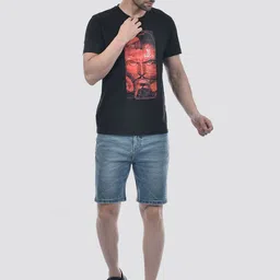 CAMLA Men Regular Fit Denim Shorts image 2