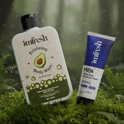 imfresh Men Whole Body Cream Deodorant- 50 g With Body Wash- 200 ml-picture-24