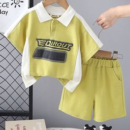 INCLUD Boys Colourblocked T-shirt With Shorts-picture-24