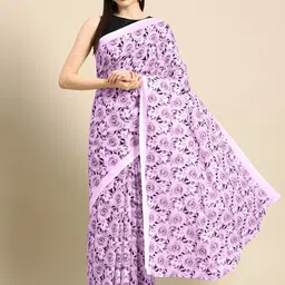 BUTA BUTI Floral Pure Cotton Saree-picture-15