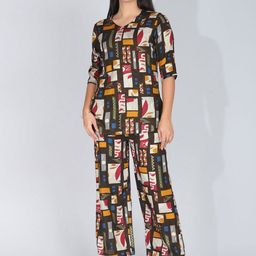 FIMS Abstract Printed Tunic & Palazzo Co-Ords-picture-31