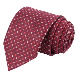 Alvaro Castagnino Men Woven Design Skinny Tie image 3