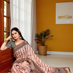 JYA Ethnic Motifs Handloom Saree image 5