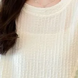 StyleCast x Revolte Self Design Embroidered Drop-Shoulder Sleeves Relaxed Fit T-shirt image 3