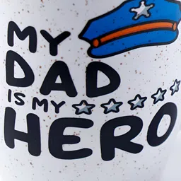 Archies White & Blue Printed Ceramic Matte Cups and Mugs image 4