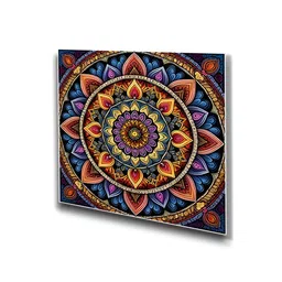 nestroots Blue & Red 4 Pieces Printed Canvas Wall Art image 2