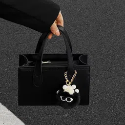 CORSICA PU Structured Tote Bag with Applique-picture-46