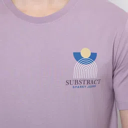 Sparky Men Typography Applique Slim Fit T-shirt image 3