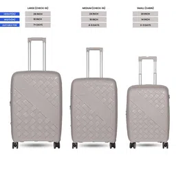 Polo Class Set Of 2 Texture Hard-Sided Trolley Bag image 4