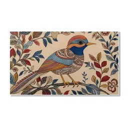 nestroots Beige & Blue Canvas Paintings Wall Arts image 4