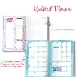 Doodle A5 Undated Planner Kit image 2
