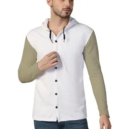 Blisstone Men Colourblocked Hooded Sweatshirt-picture-32