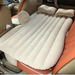 techtest Car Inflatable Bed ( Inflatable Bed Small Beige ) Comfortable 5 In 1 Car Inflatable Bed-picture-16