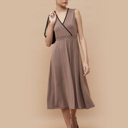 CODE by Lifestyle Women Sleeveless Wrap Dress-picture-37