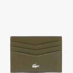 Lacoste Men Textured PU Card Holder image 4