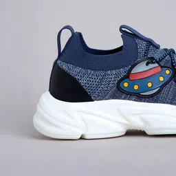 Hopscotch Boys UFO Applique Athletic Non-Marking Shoes image 5