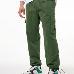 Bewakoof Men Oversized Cargo Trousers-image-17