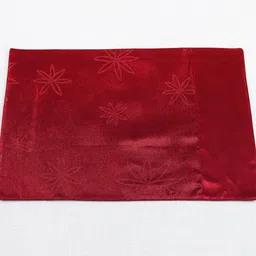 Ratan Cart 6-Pcs Red Printed Table Placemats image 3