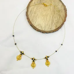 Anouk Gold-Plated Temple Necklace image 3