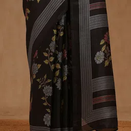 Soch Floral Art Silk Saree image 2