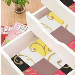 Mopak Decor Orange Set of 1 Regular Shelf Liner Organisers image 3