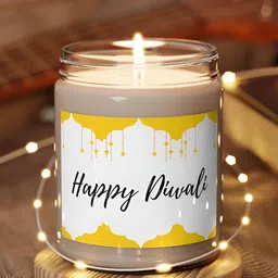 Aromatic Fables White Scented Jar Candle image 1