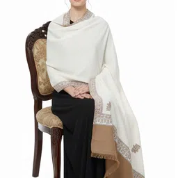 Vrinde Women Ethnic Motifs Embroidered Pashmina Shawl-picture-32