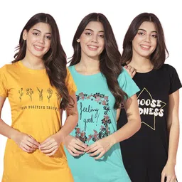 TRENDY WORLD Women Cotton Tshirts-image-51