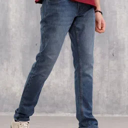WROGN Men Slim Fit Mid-Rise Stretchable Jeans-picture-34
