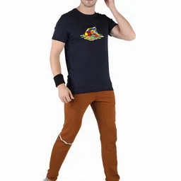 THE BEETEL HOUSE Men Graphic Printed Round Neck T-shirt image 5