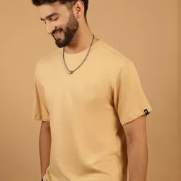 GRAGE Men Beige Tshirts image 5