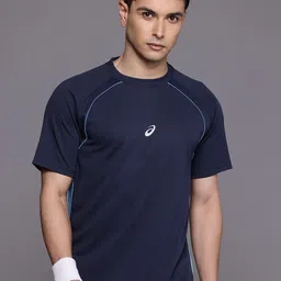 ASICS Self Design Raglan Sleeve Running T-shirt-image-2