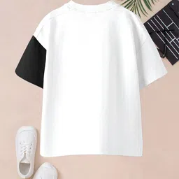 CODEZ Pack of 2 Boys Printed Round Neck Short Sleeve Tshirts image 5