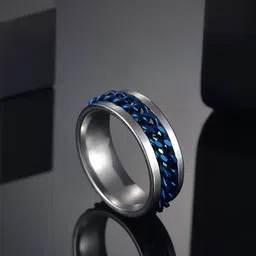 Iga collection Unisex Chain Band Finger Ring-picture-26