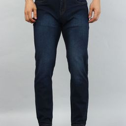 TIM PARIS Ferdinand Men Original Tapered Fit Mid-Rise Light Fade Stretchable Jeans-picture-6