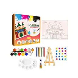 Mini Leaves Colour Me Castle DIY Craft Art Paint Kit-picture-15