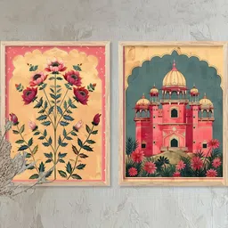 WALLLANE Brown Wood Wall Art image 5