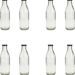 1ST TIME 8 Transparent Glass Solid Water Bottle-image-19