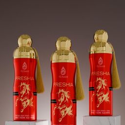 Al-Nuaim Set Of 3 Freshia Alcohol Free Deodorant- 200 ml Each-picture-38