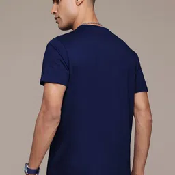 Enciger Men Printed Applique T-shirt image 2