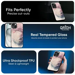 QRIOH Conversational Printed iPhone 13 Pro Back Case Mobile Accessories image 5