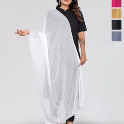 Moda Rapido Selection Of 5 Striped Dupatta-image-65