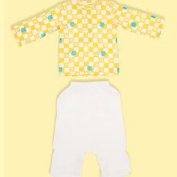 Sangria Boys Printed Pure Cotton Kurta & Trousers image 4