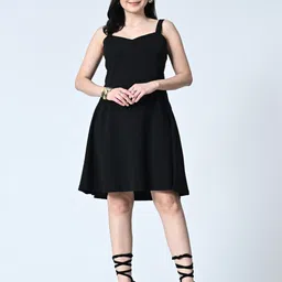 OWL MINK Women Fit & Flare Dress-image-20