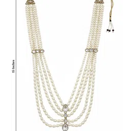 I Jewels Men Gold-Plated Layered Necklace image 3