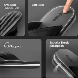 FRIDO Unisex Solid Cloud Comfort Arch Support Thong Flip-Flops image 5