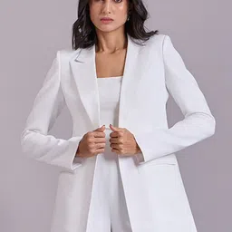 SHEEN COUTURE Monica Women Single-Breasted Peaked Lapel Formal Blazer-image-0