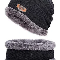 Murliwala Unisex Woollen Beanie image 3