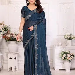yourwish Embellished Beads and Stones Saree-image-18