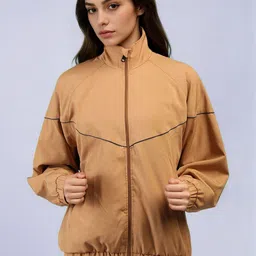 Roadster Stand Collar Windcheater Tailored Jacket image 5